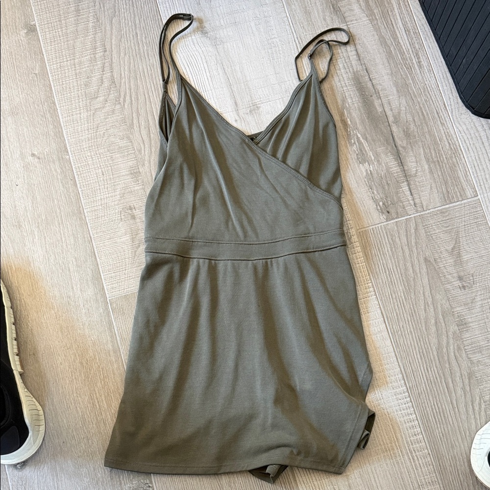 Abercrombie & Fitch Olive Green Romper Size Small
